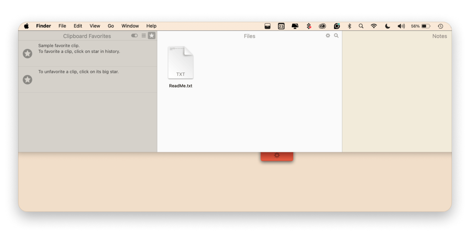 Keep workspace clean with Unclutter, included in Setapp