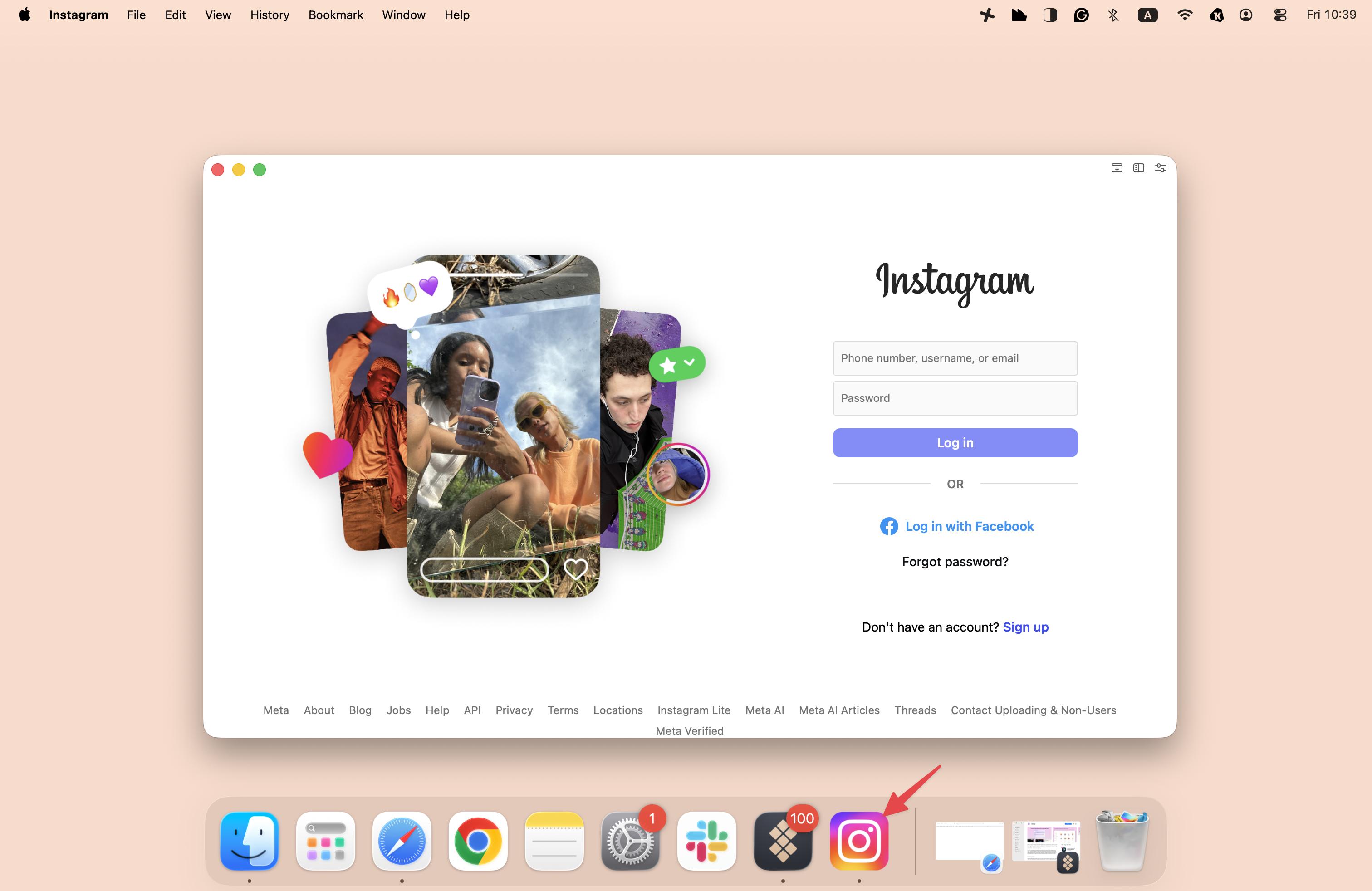 The Instagram app created with Unite, an app from a website creation tool that is available on Setapp. The Instagram app created with Unite, an app from a website creation tool that is available on Setapp.