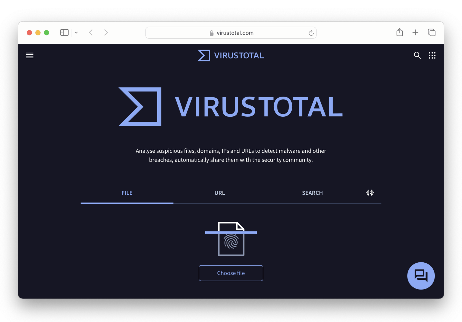 VirusTotal.com, a free online virus scanner