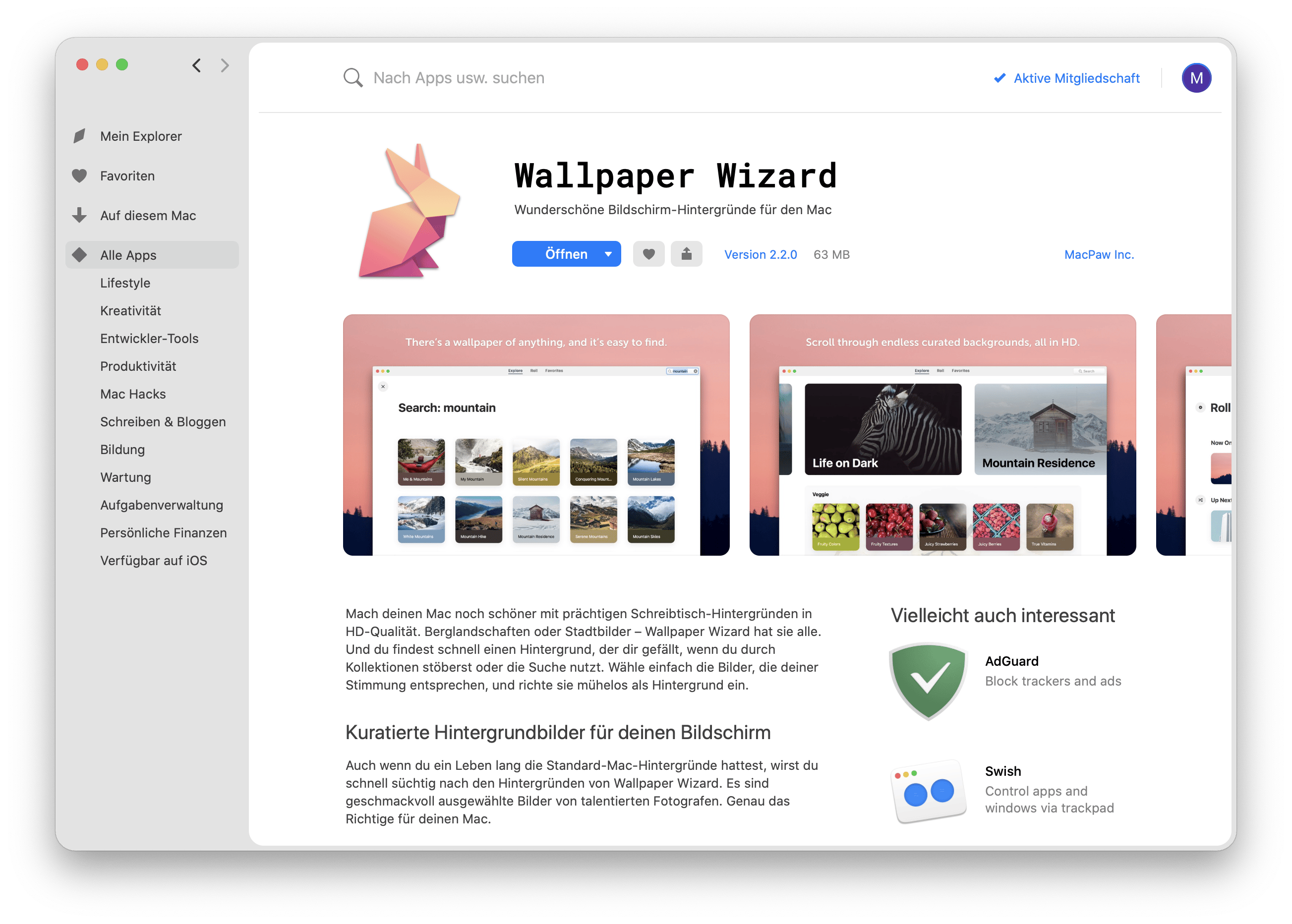 Wallpaper Wizard-App