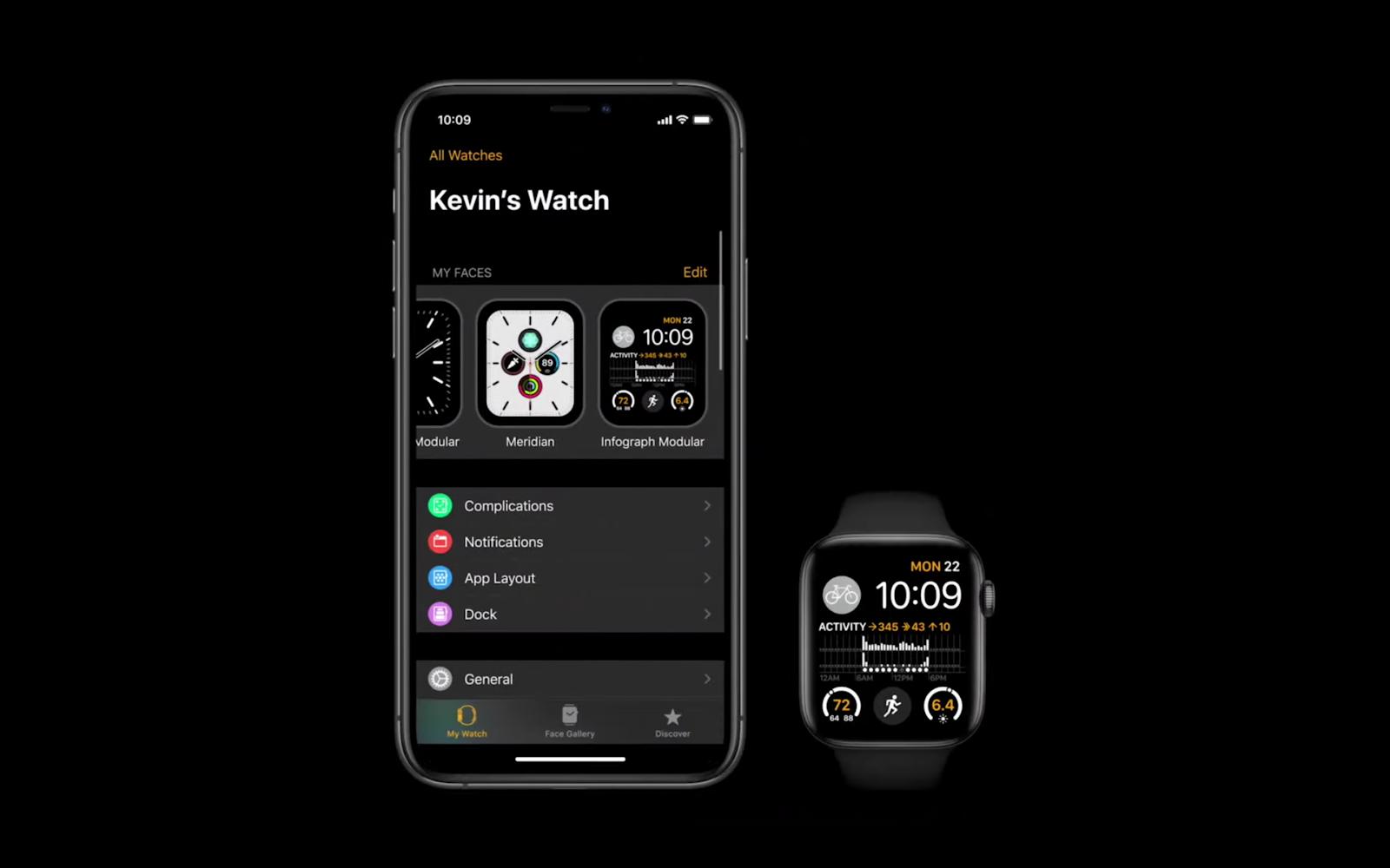 watchOS 7 watch faces