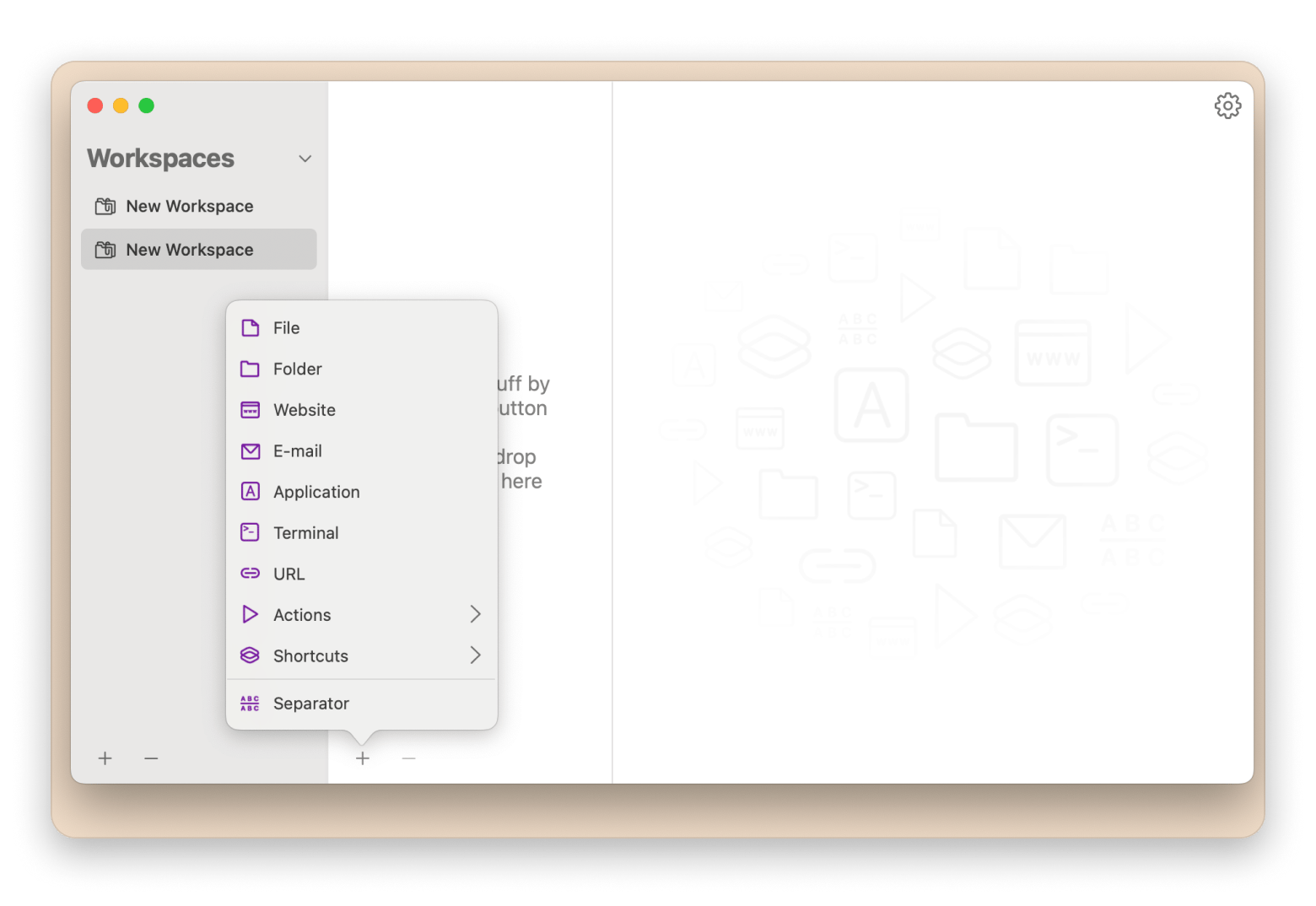 Simplify your setup with Workspaces, available in Setapp Simplify your setup with Workspaces, available in Setapp