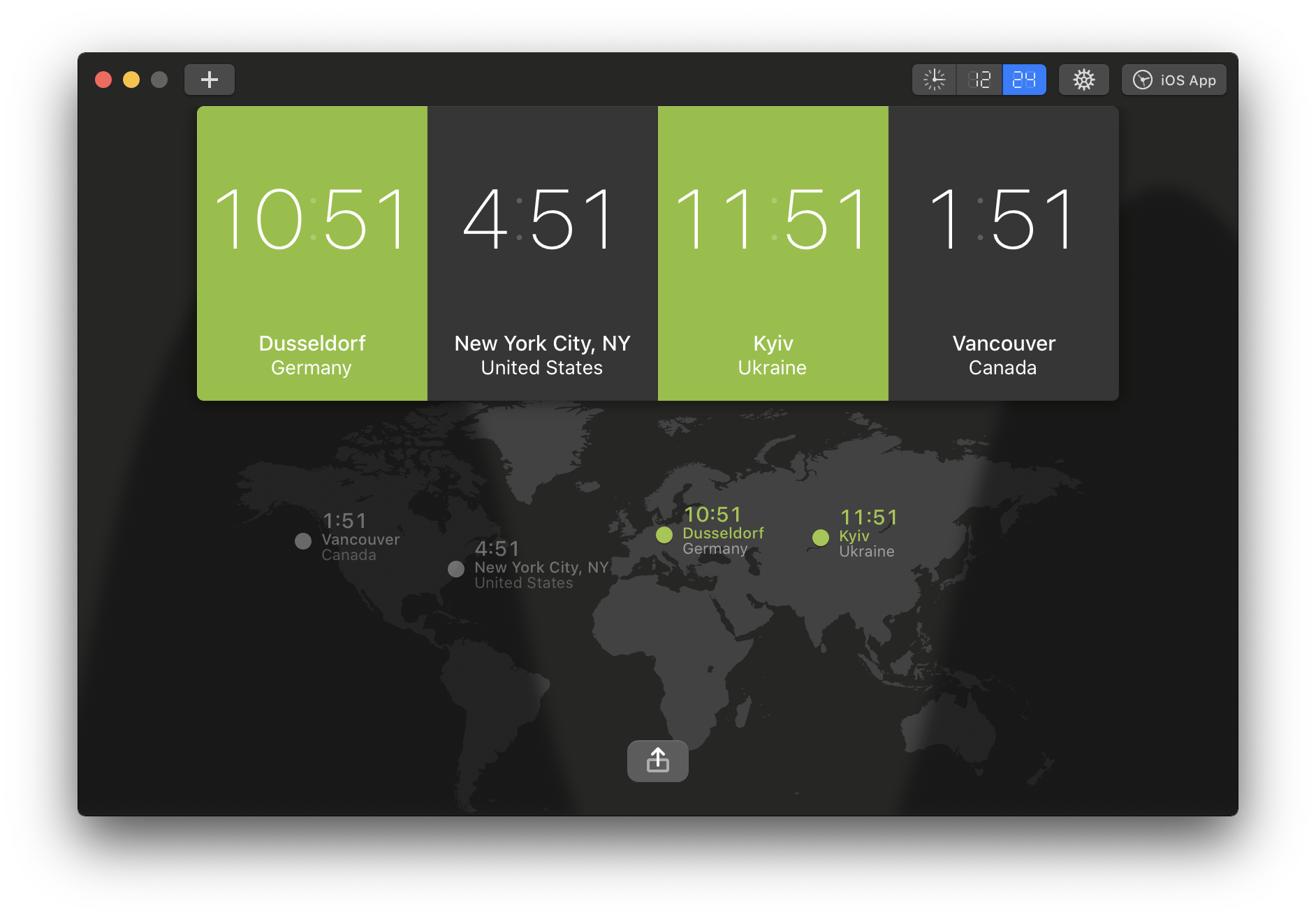 World Clock Pro Mac App